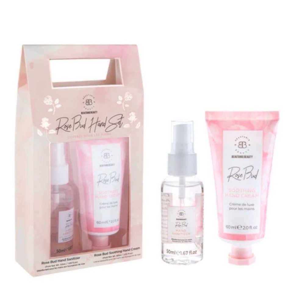 Beautaniq Beauty Rose Bud Hand Set BNIB